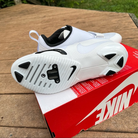 NEW! Nike Superrep Cycle Shoes White Black CW2191-100 Mens 9.5 Womens 11 - Picture 4 of 6